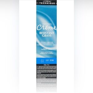 Loreal Excel Creme Resist#6X Light Brown 1.74oz (3 Pack)